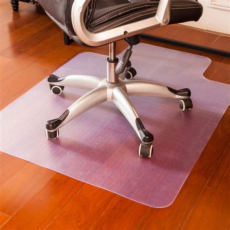 It is made from polycarbonate, a rigid and thick plastic that protects your carpeting but is. Mysuntown Office Chair Mat for Gaming Computer Floor ...