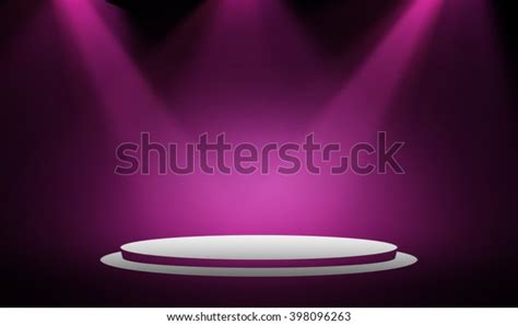 Purple Stage Background Stock Illustration 398096263 Shutterstock
