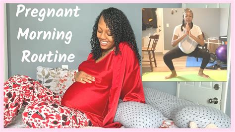 My Pregnant Morning Routine Quarantine Edition Third Trimester
