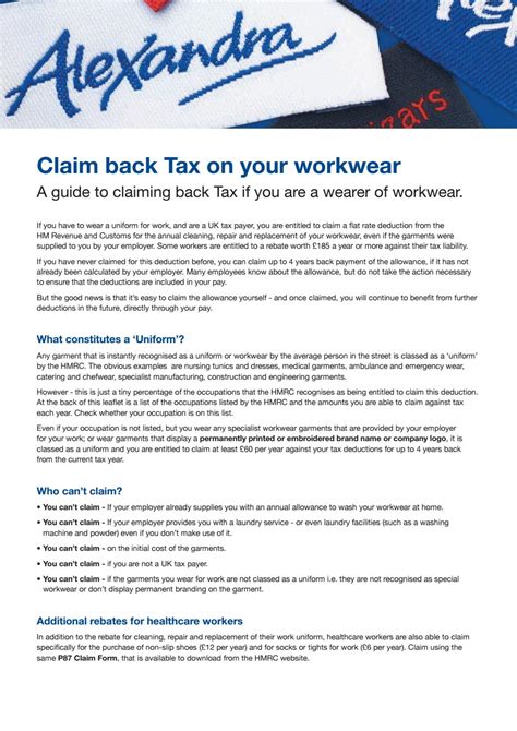 Claim Back Tax Rebate Uk