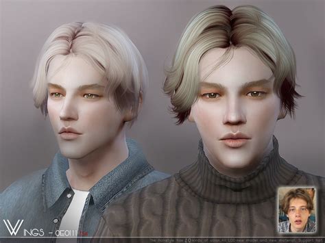 Sims 4 Hairs ~ The Sims Resource Wings Oe0111 Hair
