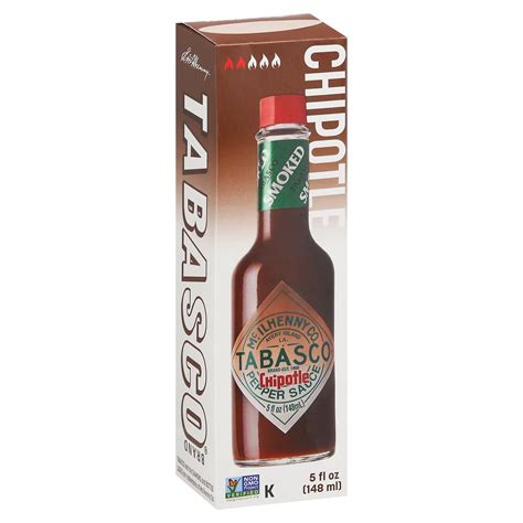 Tabasco Chipotle Pepper Sauce Nutrition Label Besto Blog