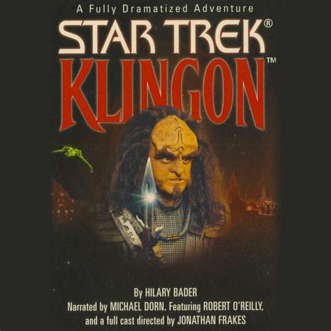 Star Trek Klingon Audiobook By Hillary Bader Robert Oreilly Michael