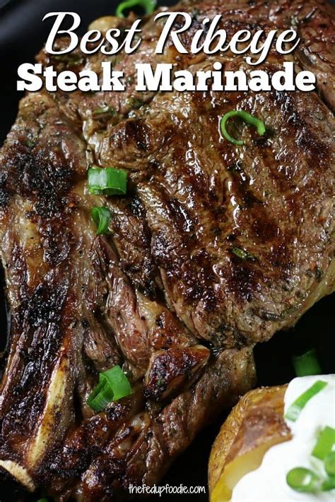 This Recipe Creates The Best Ribeye Steak Marinade That Is Bursting