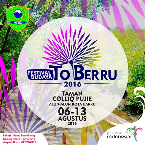 Logo Festival Budaya To Berru 2016 Barruorg