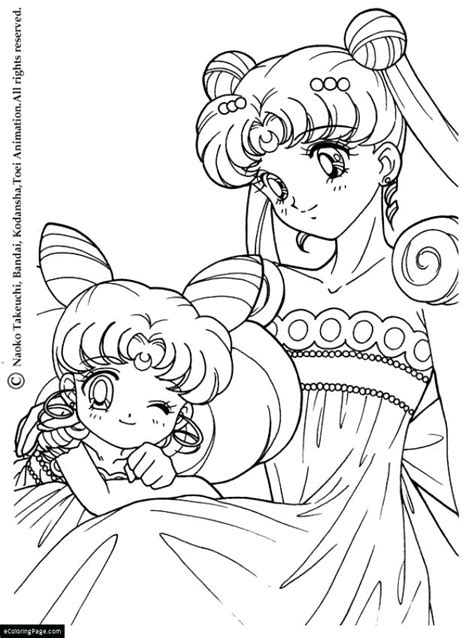 Japanese Anime Coloring Pages At Free