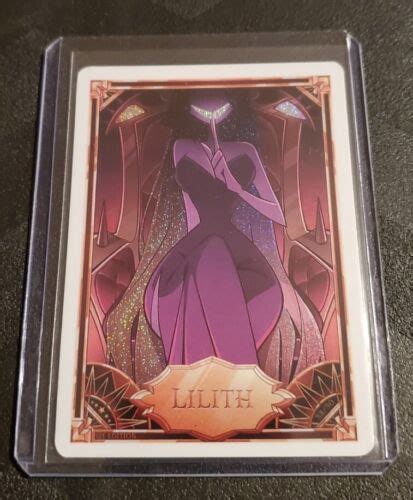Hazbin Hotel Trading Cards Lilith Foil Secret Rare EBay