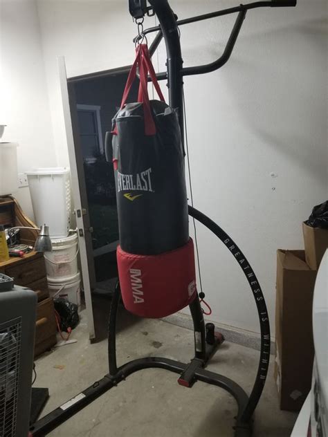 Everlast Punching Bag Stand With Pull Up Bar Paul Smith