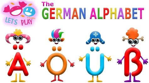 Almanca Alfabe Learn German For Kids German Alphabet Song German