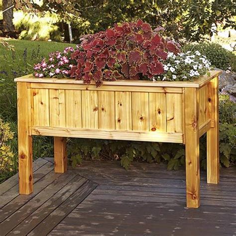 Raised Garden Planter Box Woodworking Plan Wood Magazine