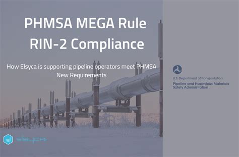 How Elsyca Is Supporting Pipeline Operators Meet Phmsa New Requirements