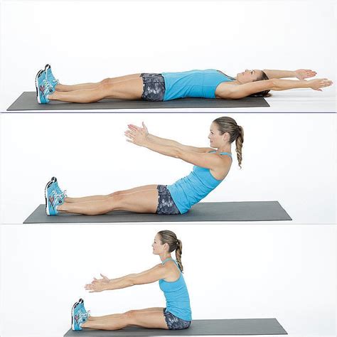 Ab Roll Up Exercise Popsugar Fitness
