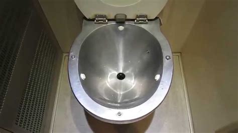 Crh1 Vacuum Toilet Flush Youtube