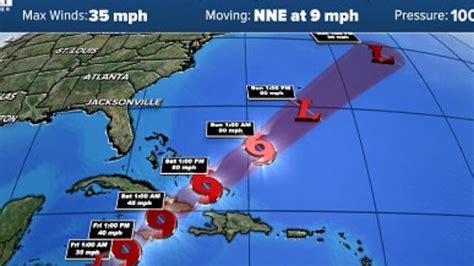 Tropical Storm Vince Forecast To Form Friday