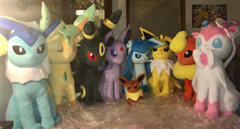 All Life Sized Eevees Plus Update On Collection Pkmncollectors — Livejournal