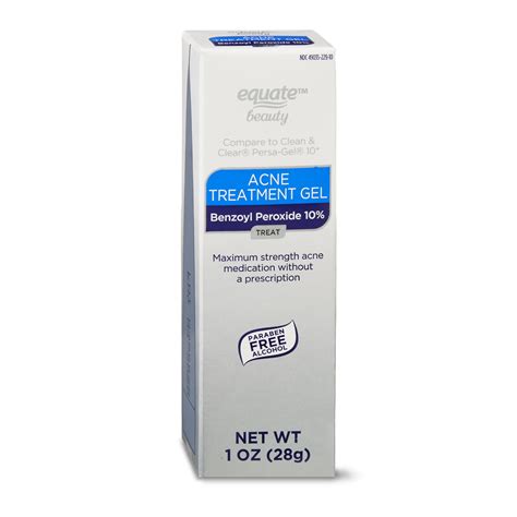 Equate Beauty 10 Benzoyl Peroxide Acne Treatment Gel 1 Oz