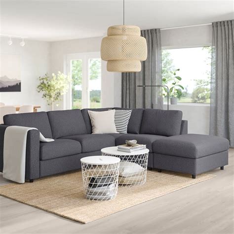 To meet your needs in both comfort and space, sofa beds would be a great addition to your home. VIMLE Corner sofa-bed, 4-seat - with open end, Gunnared ...