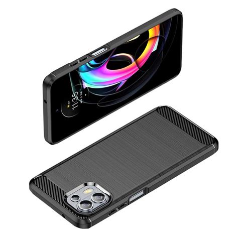 Motorola Edge 20 Lite20 Fusion Brushed Tpu Case Carbon Fiber