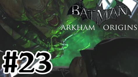batman arkham origins final bane boss fight gameplay walkthrough part 23 youtube
