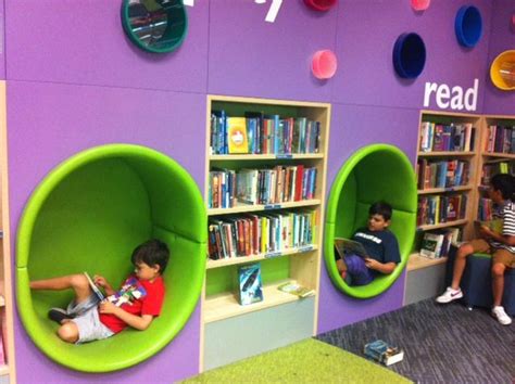 Innovative Childrens Library Design Circles In The Sand Library