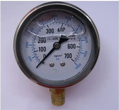 Mkfale Hydraulic Oil Pressure Gauge Sm2sb63bl 25 Inch G14 Liquid