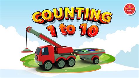 Learn Numbers And Counting 1 To 10 1234 Counting For Kids Preschool