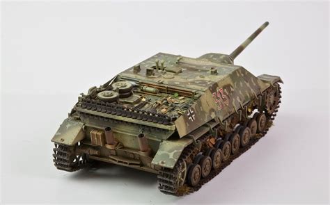 Tamiya Jagdpanzer Iv Lang Ready For Inspection Armour