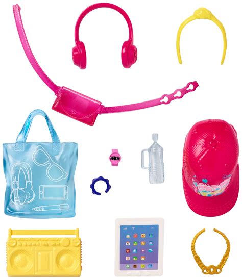 Barbie Accessories Pack With 11 Music Dj Storytelling Pieces