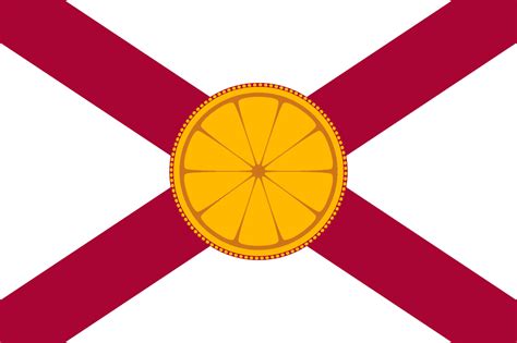 Florida Flag Without A Seal Rvexillology
