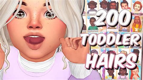 🌺 Maxis Match Toddler Hair Collection 🌺 Links Rthesimscc