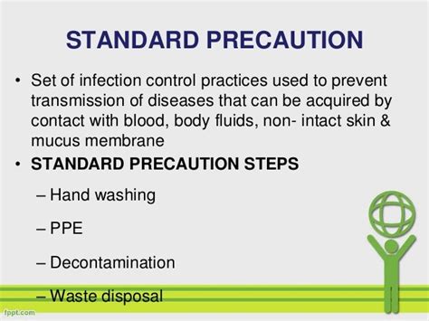 Infection Control Protocol In Icu