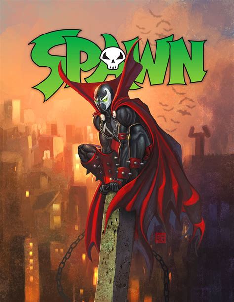 Spawn Fan Art Cover By Raul Manriquez Comic Book Superheroes Comic