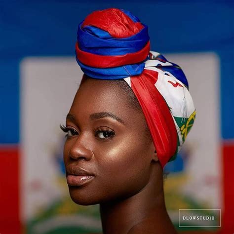 Hpress Yourself On Instagram “💙 👸🏾🇭🇹” Haitian Flag Clothing Dark Skin Beauty Haiti History