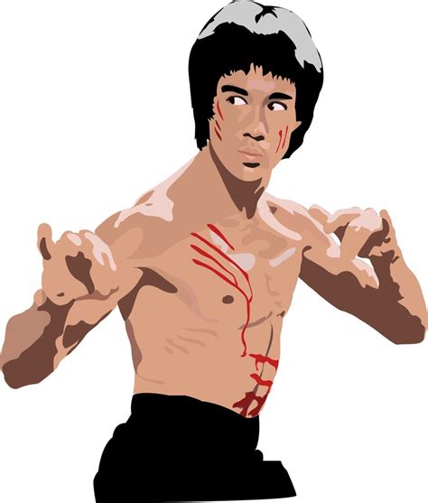 Seeking for free bruce lee png images? Bruce Lee Vector by Wretro on DeviantArt