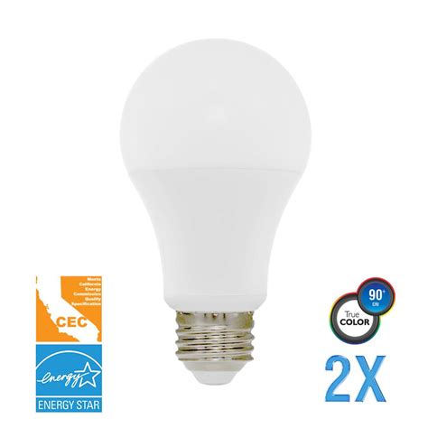 Ecosmart 60w Equivalent Eco Incandescent A19 Soft White Dimmable Light