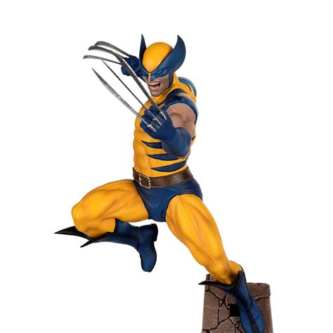 Mar218997 Marvel Future Fight Wolverine 110 Pvc Statue Previews World