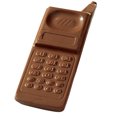 Milk Chocolate Cell Phone Chocolate Cell Phone Miles Kimball