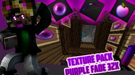 Minecraft Texture Pack Pvp Purple Fade 32x Youtube