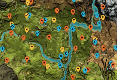 Far Cry 4 World Map Map