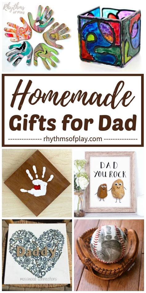 Simple but essential, this bottle opener makes a thoughtful birthday gift for a dad from his daughter, as it can be personalized with up to 50 characters across 2 lines of text. Homemade Gifts for Dad from Kids | Homemade gifts for dad ...