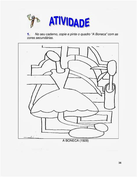 Atividade De Artes Para 1 Ano Ensino Medio Image To U