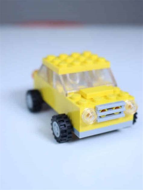 How To Build An Easy Lego Car Step By Step Directions