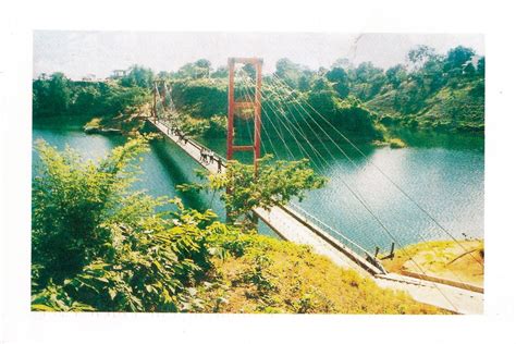 My Favorite Postcards Rangamati Hanging Bridge In Bangladesh