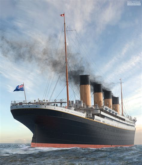 Titanic Render 10 Stern View Rtitanic