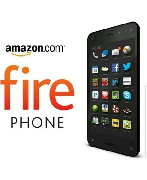 Amazon Fire Phone Fire Phone 32gb Black Unlocked Smartphone For