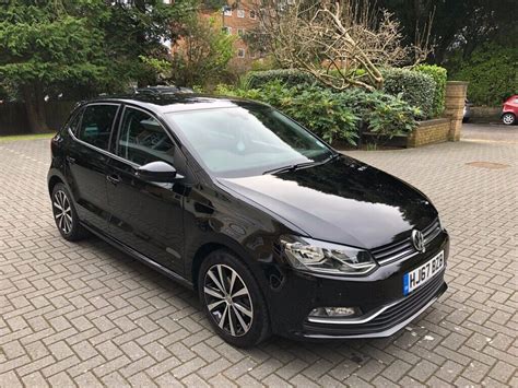Vw Polo 12 Match Edition Petrol Manual Black 2017 In Bournemouth