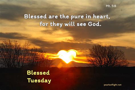 Blessed Are The Pure In Heart For They Will See God Pearls Of Gods