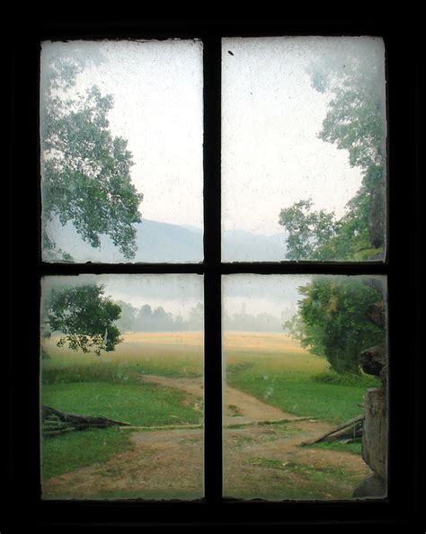 View Through A Window Art