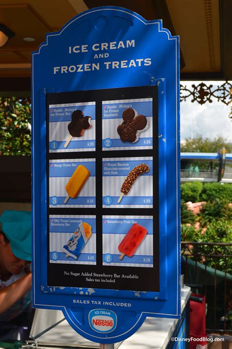 The ice cream was just so so, but the presentation made up for it. #OnTheList: Mickey Premium Ice Cream Bar | the disney food ...