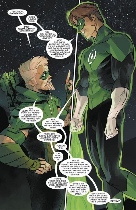 Green Arrow And Green Lantern Team Up Rebirth Comicnewbies